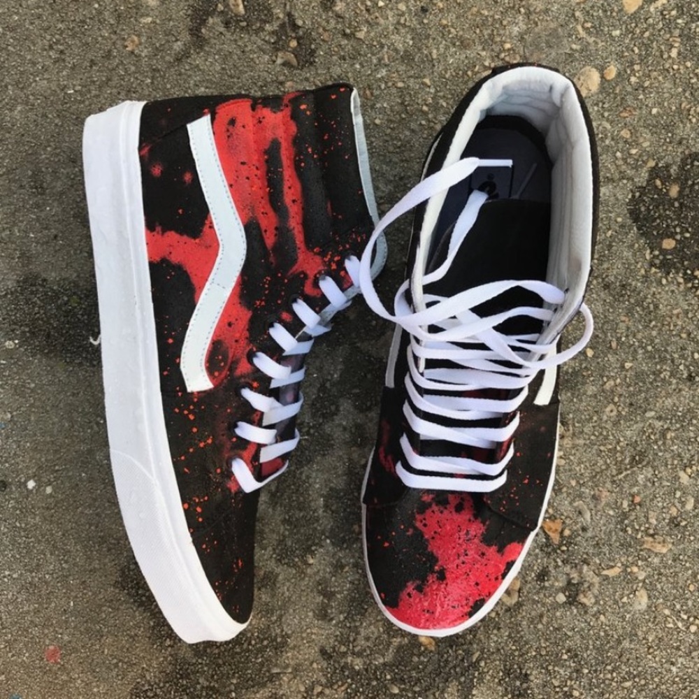color changing Vans Sk8-Hi